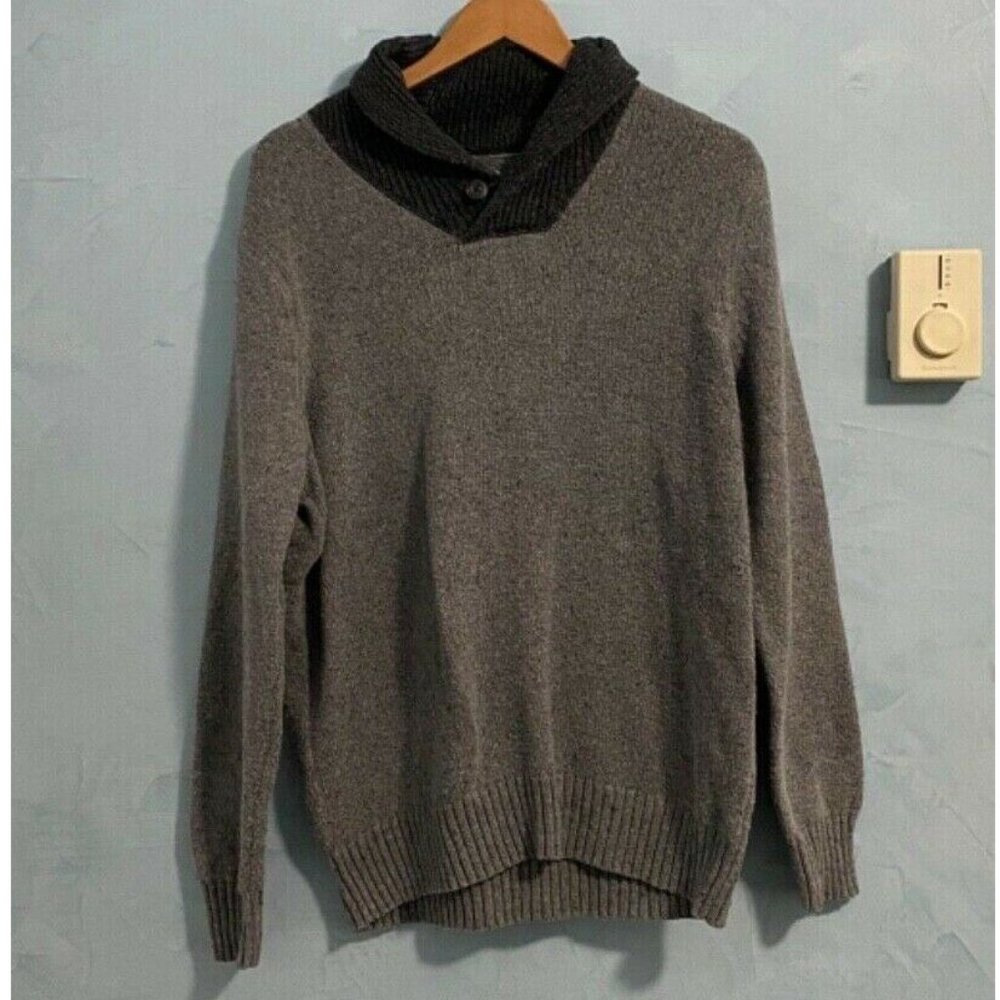 Sonoma Life+Style Grey Size M Men’s Sweater‎